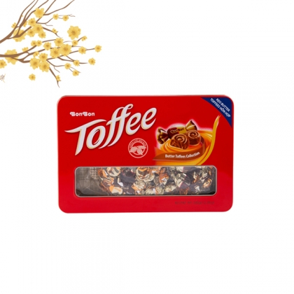 KẸO TOFFEE HỘP THIẾC 350g